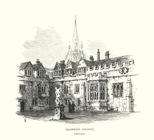 Collège Brasenose, Oxford - Samuel Read